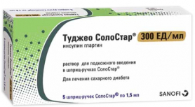 Туджео снижает частоту эпизодов тяжелой гипогликемии по сравнению с инсулинами длительного действия первого поколения